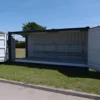 20FT X 8FT OPEN SIDE BUNDED OPEN MESH FLOOR STORE