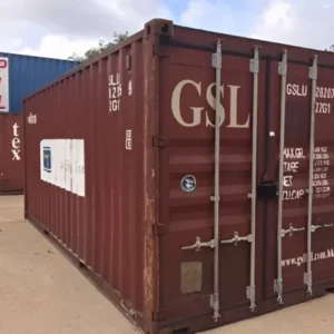 20FT X 8FT USED CARGO-WORTHY DRY VAN